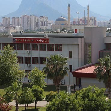 AKDENIZ UNIVERSITY DEPARTMENT OF PHYSICAL EDUCATION AND SPORTS